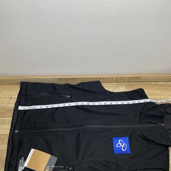 The North Face Women's Ridgewall WindWall Soft Shell Full Zip Vest Black Medium - Picture 8 of 8